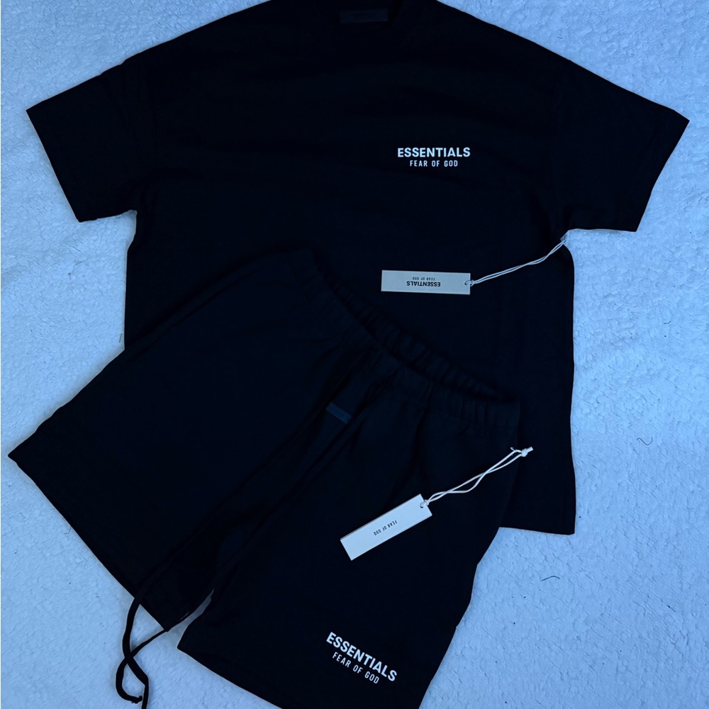 Essentials Black Dress Shirt